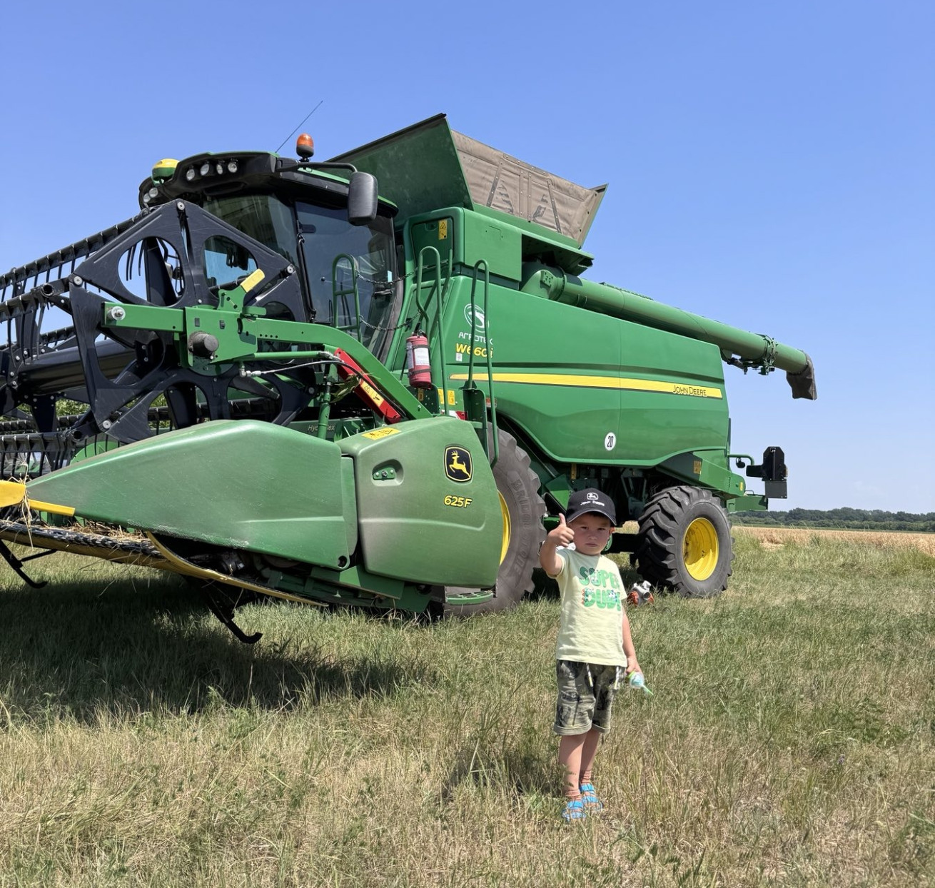  Цифровізація в господарстві почалася з придбання комбайна John Deere із системою картографування врожайності