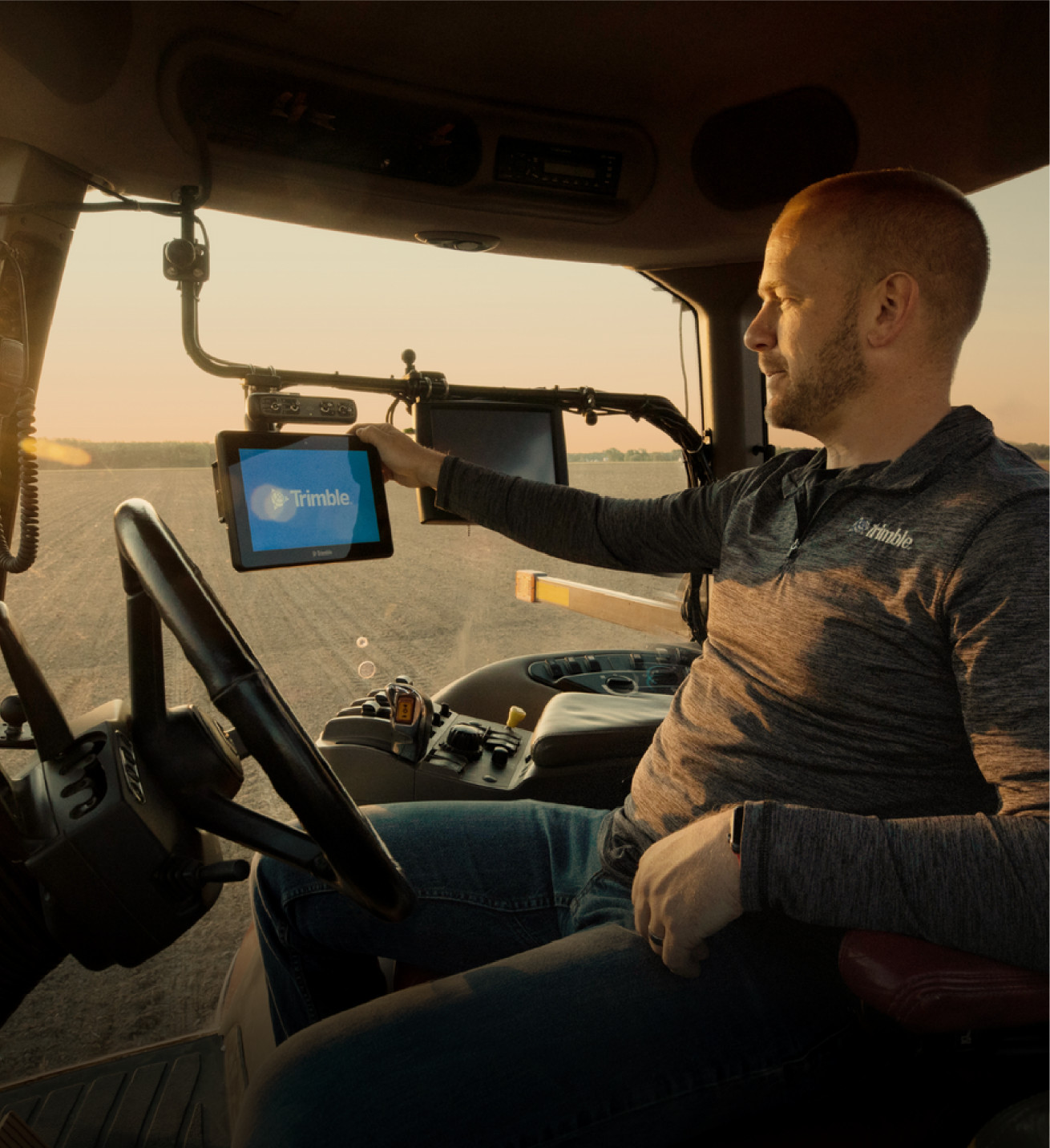 Нові дисплеї від Trimble обробляють дані вдвічі швидше 